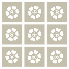 Abstract pattern. Vector seamless texture for textile, wrapping paper, wallpaper, invitation, card. Pastel colors