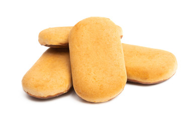 cookies with chocolate isolated