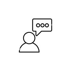 Isolated social media avatar vector design