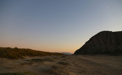 Fototapeta na wymiar Morro Rock Sunset