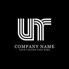 UT initial logo designs, creative monogram logo template