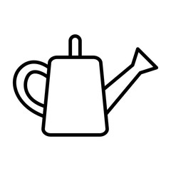 Watering Can Icon Vector Flat Design