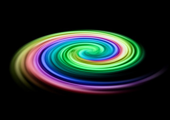 抽象的な雲の渦