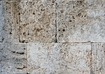 Detail of building with old stones