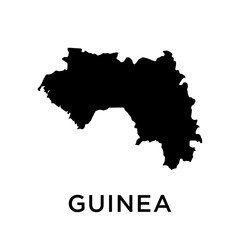 Guinea map vector design template