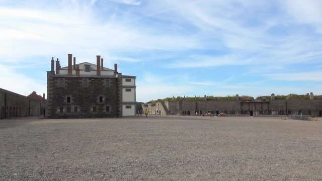 4k Travel Citadel Courtyard And Barracks