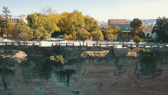 Aerial video shots from Ronda Spain in 4K