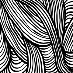 Naklejka premium Brush texture pattern. Grunge vector.