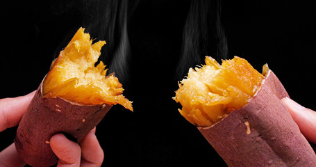 焼き芋　サツマイモ　Sweet potato