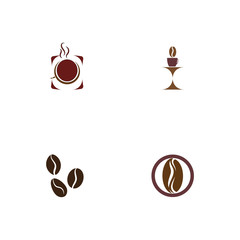 Coffee cup Logo Template vector icon