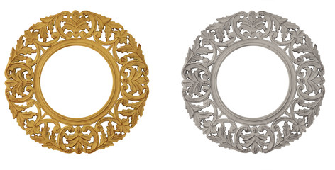 circle pattern woodcarving