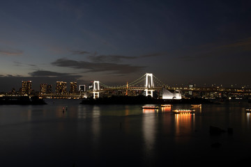 Fototapeta na wymiar tokyo city at night