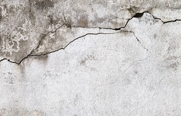 Obraz premium Old cement wall background, Crack concrete wall, construction concept