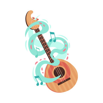 Ukulele clip art preview