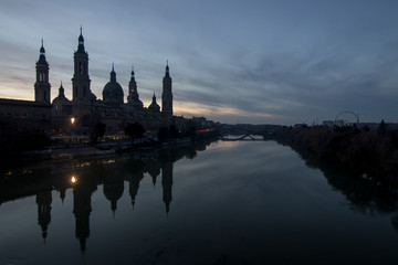 Fototapeta premium night city with its lights