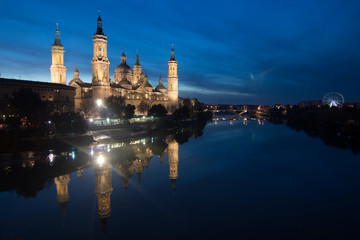 Obraz premium night city with its lights