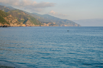 The Beach from Monterosso al Mare, Coastal Village, Cinque Terre, Italy