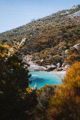 Naklejka premium Little Beach, Albany, Western Australia. This remote piece of paradise is located in a nature reserve, and is a few hours road trip from Perth. 