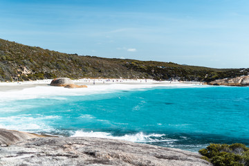Little Beach, Albany, Western Australia. This remote piece of paradise is located in a nature reserve, and is a few hours road trip from Perth. 