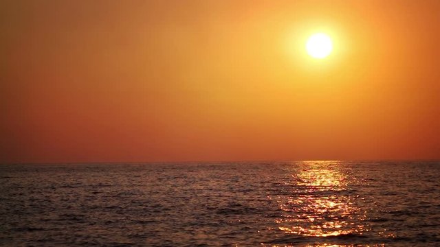 Tropical Golden Sunset Seascape