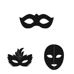 Vector design of luxury and celebration icon. Set of luxury and hide stock vector illustration.