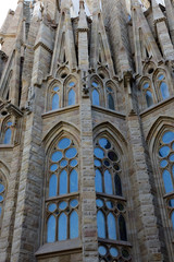 Fototapeta premium basilika sagrada familia in barcelona, spanien