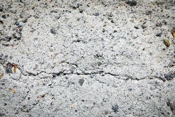 old cracked stone wall with structure and space for texture, isolated background