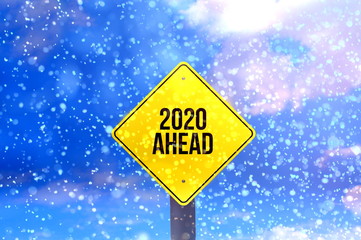 Schnee und Schild 2020