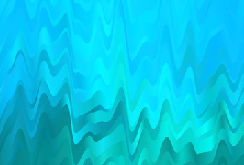 Light BLUE vector pattern with wry lines.