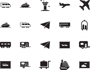 holiday vector icon set such as: delivery, control, life, company, set, architecture, industry, terminal, action, price, smart, lifestyle, summer, minimal, coupon, template, sport, tower, traffic
