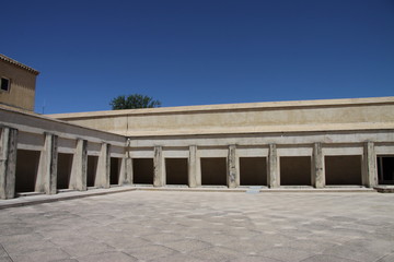 Monastery of Santa Santa de Cuevas on the island of Isla de la Cartuha