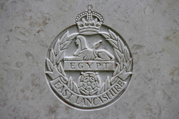 british military cemetery in bayeux in normandy (france)