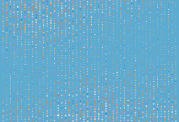 Light Blue, Yellow vector texture with disks.