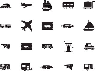 holiday vector icon set such as: smart, yachting, briefcase, coupon, marine, hotel, box, circle, sail, company, regatta, way, sailboat, delivery, life, industry, wind, track, airline, grey, steel