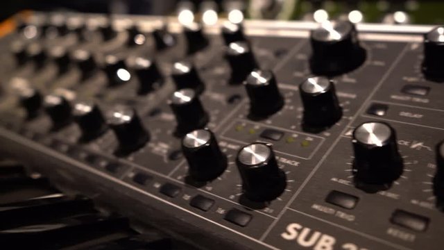 Synthesizer Analog Synthesizer keyboard piano Studio recording studio Sub 37