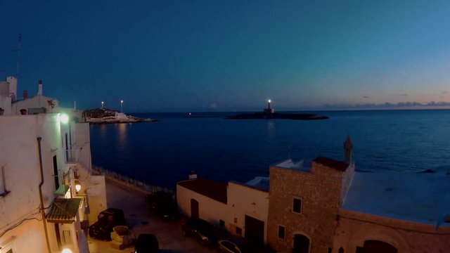 Vieste - Time lapse all'alba