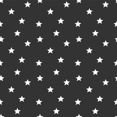 Abstract seamless pattent of stars. Sky wallpaper texture. Template for wrapping paper, textile. Vector image.