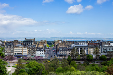 Fototapeta premium princes street edinburgh