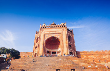 Fatehpur Sikri complex. Uttar Pradesh, India