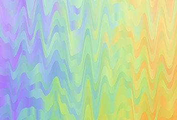 Light Multicolor vector texture with wry lines.
