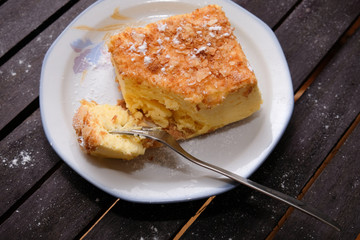 delicious cake on a plate