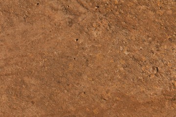 close up of dry soil