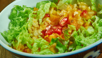 Wild Rice Pilaf With Butternut Squash