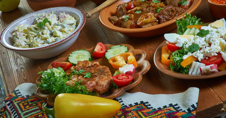 Bulgarian national  cuisine