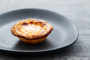 traditional portuguese egg tart pastel de nata