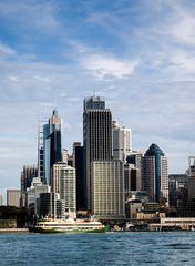 Sydney harbor skyline, Sydney, NSW, Australia
