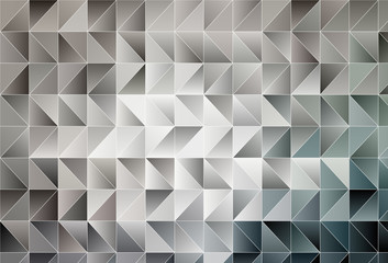 Light Gray vector polygonal pattern.