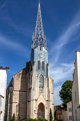 Marans. Eglise,  Charente-Maritime,  Poitou-Charentes