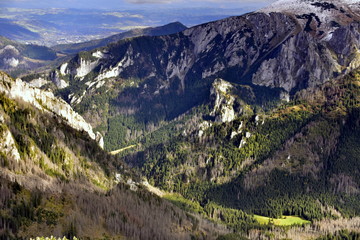 Fototapeta na wymiar Polish mountains Tatry, Jesien w Tatrach