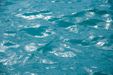 blue water background